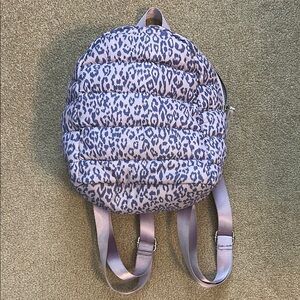 Brand new wild fable purple Leopard Print Backpack